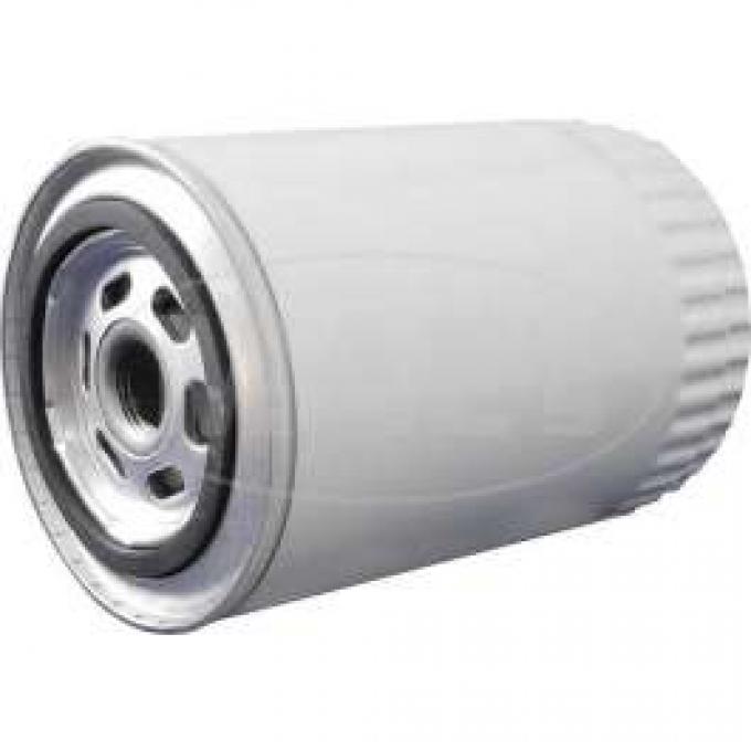 1967-1973 FORD FACTORY STYLE REPRODUCTION OIL FILTER-WHITE