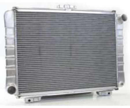 1964 FULL SIZE FORD GRIFFIN ALUMINUM RADIATOR, V8 WITH MANUAL TRANSMISSION
