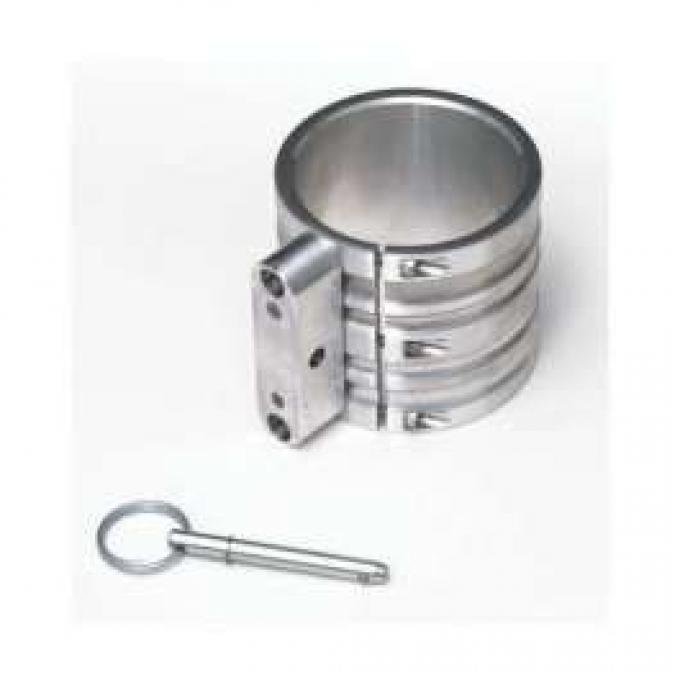 Fire Extinguisher Mounting Clamp, Billet Aluminum, 2.6 Diameter