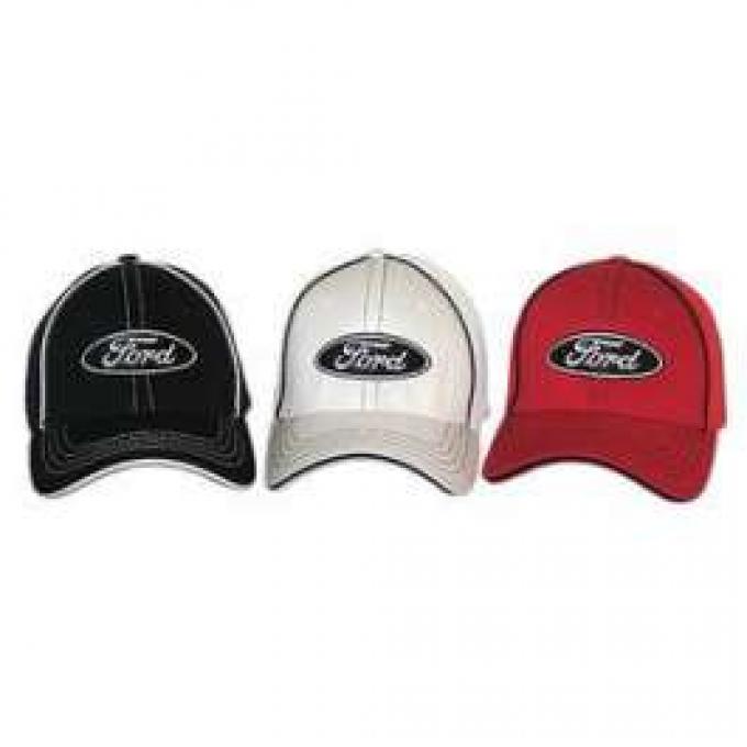 Hat, Ford Oval Logo, Flex Fit, SM/MD 