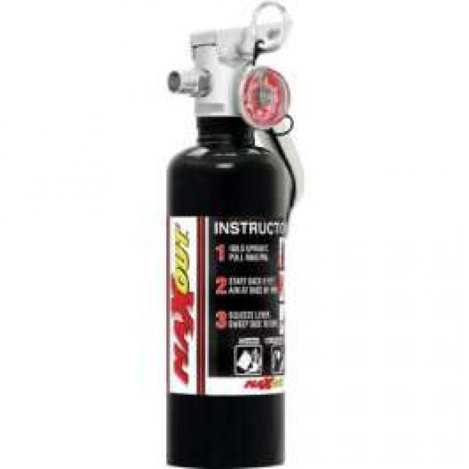 Fire Extinguisher, H3R MaxOut, Black, 1 Lb.