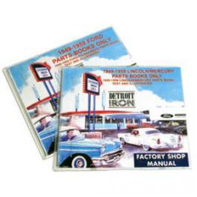 Shop Manual & Parts Manual On CD-Rom, Ford, 1966