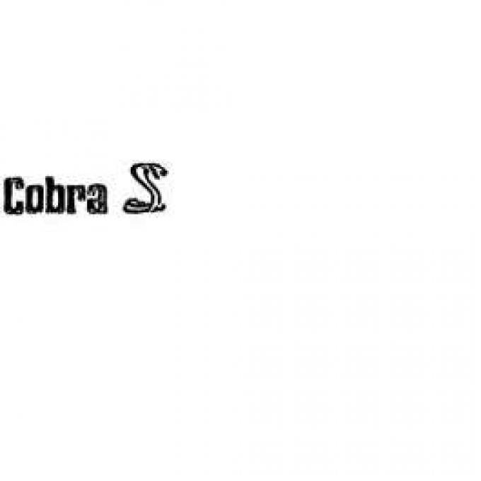 Exterior Decal - Cobra Snake - Green