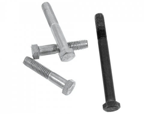 Corvette Water Pump Bolt Set, Small Block with Air Conditioning 4 Piece, 1964-1976