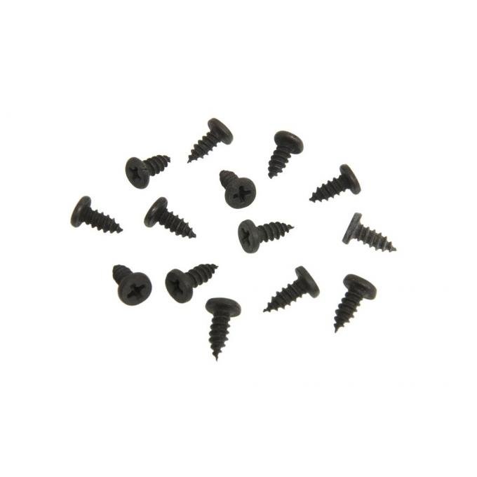 Corvette Weatherstrip Screw Set, Above Door on Body, 1964-1967