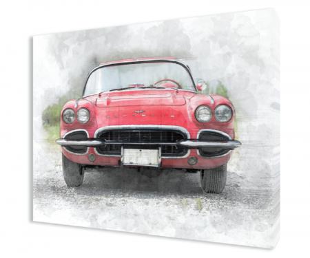 Corvette C1 Gallery Wrapped Canvas