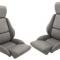 Corvette America 1984-1988 Chevrolet Corvette Leather Like Seat Covers Standard No Perforations