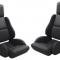 CA 1984-1988 Chevrolet Corvette Leather Seat Covers Standard No Perforations