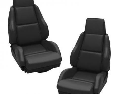 CA 1984-1988 Chevrolet Corvette Mounted Leather Like Seat Covers Standard