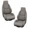 CA 1984-1988 Chevrolet Corvette Mounted Leather Like Seat Covers Standard