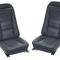 CA 1975 Chevrolet Corvette Leather Seat Covers Leather/Vinyl Original