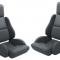 CA 1984-1988 Chevrolet Corvette Leather Seat Covers Standard No Perforations