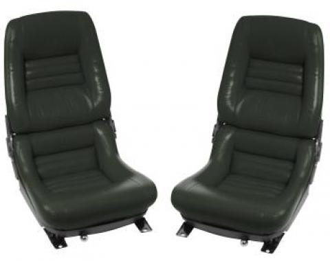 CA 1978-1982 Chevrolet Corvette Leather Like Seat Covers 4" Bolster