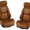 CA 1989-1992 Chevrolet Corvette Mounted Leather Seat Covers Standard