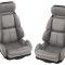 CA 1989-1992 Chevrolet Corvette Mounted Leather Seat Covers Standard