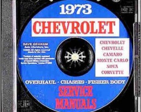 Chevy Service Manual On CD, 1973