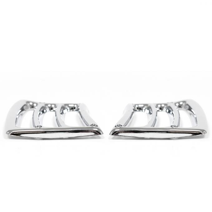 ACP Headlight Bucket Extension Trim Chrome Pair FM-BH001B