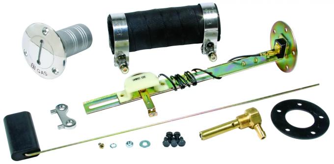 Classic Performance Bed Fill Fuel Tank Installation Kit with Fuel Fill, Hose and Sender - 0-90 Ohm AGT-BFIK90