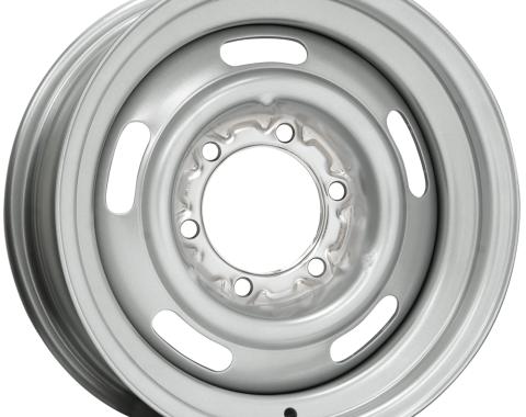 Wheel Vintiques 15x10 Pickup Rallye Pre-1971 6-Lug Silver 6x5.5" bolt 4.50" backspace 35-5006042