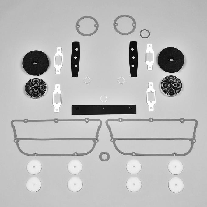 Detroit Muscle Technologies 1972 Dodge / Plymouth Mopar B Body 72 Roadrunner Satellite Paint Exterior Gasket Set BSA7272PK01