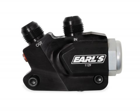 Earl's LT Side Mount Oil Cooler Adapter 1129ERL