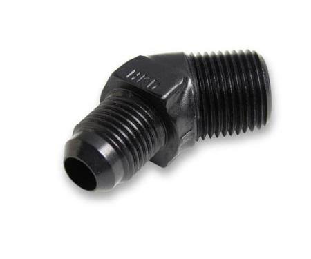 Earl's 45 Degree Elbow Male an -6 to 1/4" NPT AT982306ERL