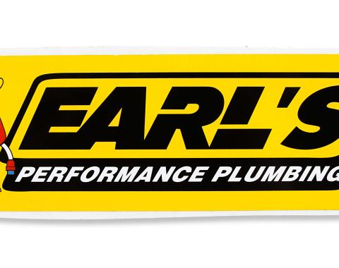 Earl's Plumbing Decal 36-280