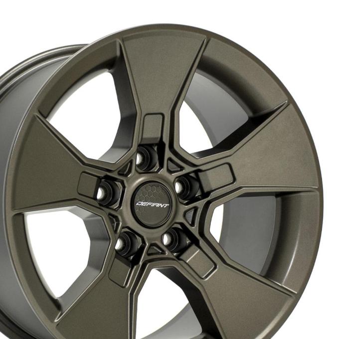 Defiant Wheels DF02 - DEFIANT DF02 17x8.5 5x5" +12et in Bronze DF02-17085-5127-12BR