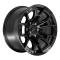 Defiant Wheels DF04 - DEFIANT DF04 17 in. x 9 in; 6 x 135mm; +12et in Satin Black DF04-17090-6135-12B1