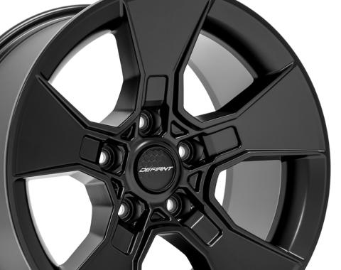 Defiant Wheels DF02 - DEFIANT DF02 17x8.5 5x5" +12et in Satin Black DF02-17085-5127-12B1