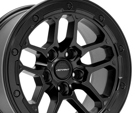 Defiant Wheels DF01 - DEFIANT DF01 17x8 5x5" +12et in Satin Black DF01-17080-5127-12B1