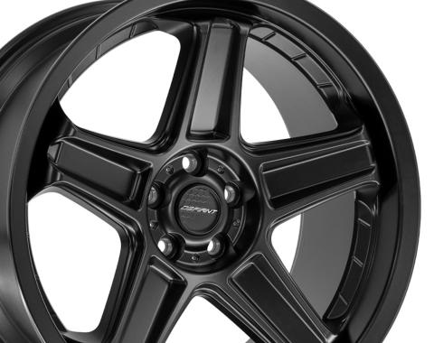 Defiant Wheels DF07 - DEFIANT DF07 20x9.5 5x115mm +15et in Satin Black DF07-20095-5115-15B1