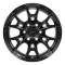 Defiant Wheels DF04 - DEFIANT DF04 17 in. x 9 in; 6 x 135mm; +12et in Satin Black DF04-17090-6135-12B1