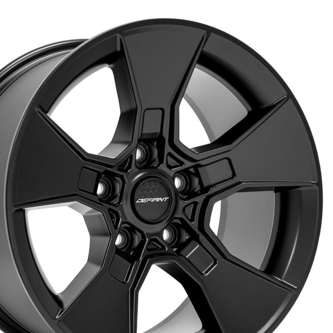 Defiant Wheels DF02 - DEFIANT DF02 17x8.5 5x5" +12et in Satin Black DF02-17085-5127-12B1