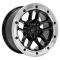 Defiant Wheels DF01 - DEFIANT DF01 17x8 5x5" +12et in Gloss Black w/ Milled Ring DF01-17080-5127-12MB