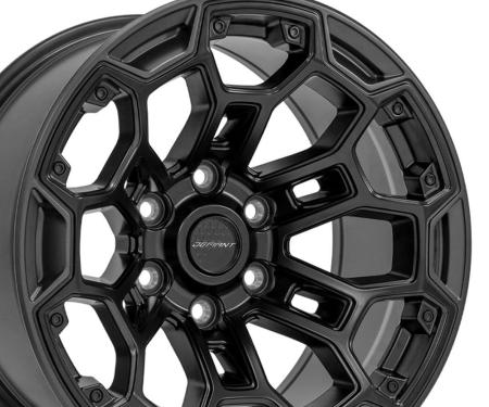 Defiant Wheels DF03 - DEFIANT DF03 18x9 6x5.5" -12et in Satin Black w/ Satin Charcoal DF03-18090-6550-12B1G1