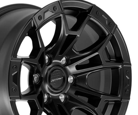Defiant Wheels DF04 - DEFIANT DF04 17 in. x 9 in; 6 x 135mm; +12et in Satin Black DF04-17090-6135-12B1