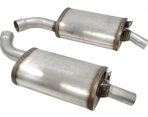 Corvette Magnaflow Mufflers, 2 1/2 Inch, 1968-1972