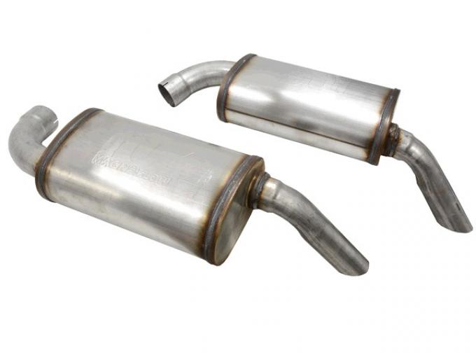 Corvette Magnaflow Mufflers, 2 1/2", 1978-1982
