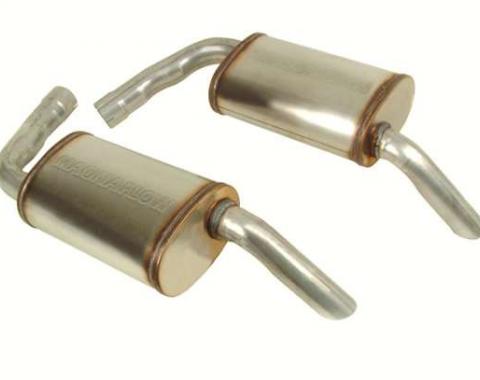 Corvette Magnaflow Mufflers, 2 1/4 Inch, 1975-1978