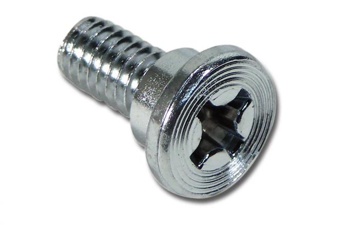 Corvette Seat Pivot Bolt, Chrome, 1963-1970 Early