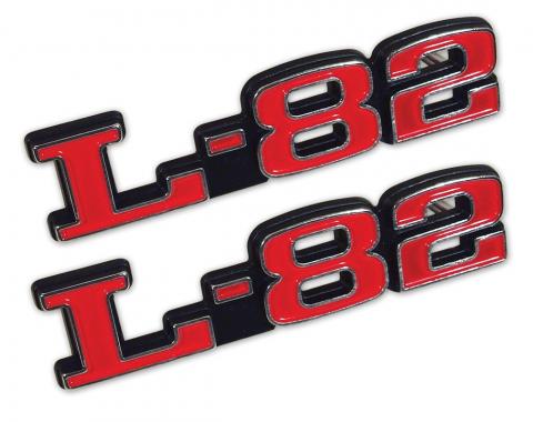 Corvette Emblems, Hood L-82, 1973-1979