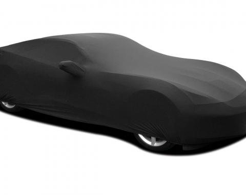 Corvette Car Cover, Onyx Satin Indoor, Black, 2014-2019