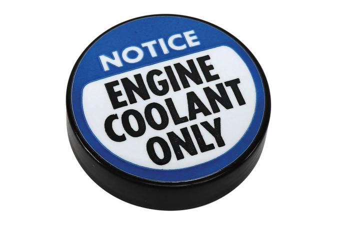 Corvette Coolant Recovery Tank Cap, Late 1977-1982