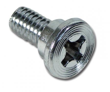 Corvette Seat Pivot Bolt, Chrome, 1963-1970 Early