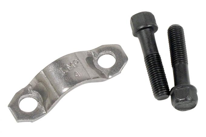 Corvette Driveshaft U-Joint Retainer Strap & Bolts, 1968-1980