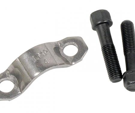 Corvette Driveshaft U-Joint Retainer Strap & Bolts, 1968-1980