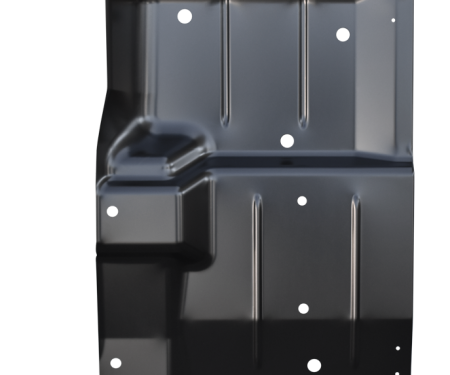 Key Parts '76-'95 Jeep CJ7 and YJ Wrangler Full Length Floor Pan, RH 0480-234