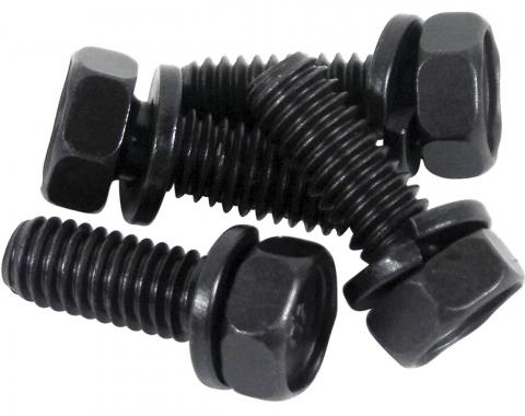 Corvette Stabilizer Bar Bushing Bracket Bolts, 4 Piece Set, 1965-1982