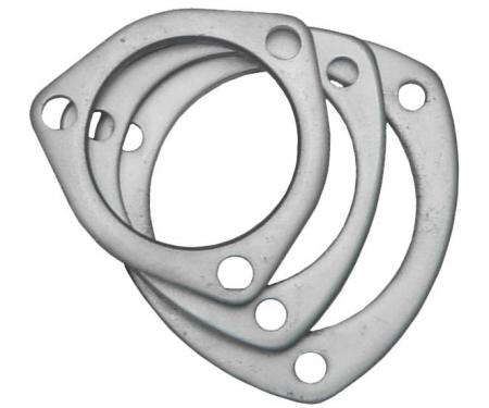 Pypes Exhaust Flange 3 in Hardware Not Incl Natural 304 Stainless Steel Exhaust HVF13S